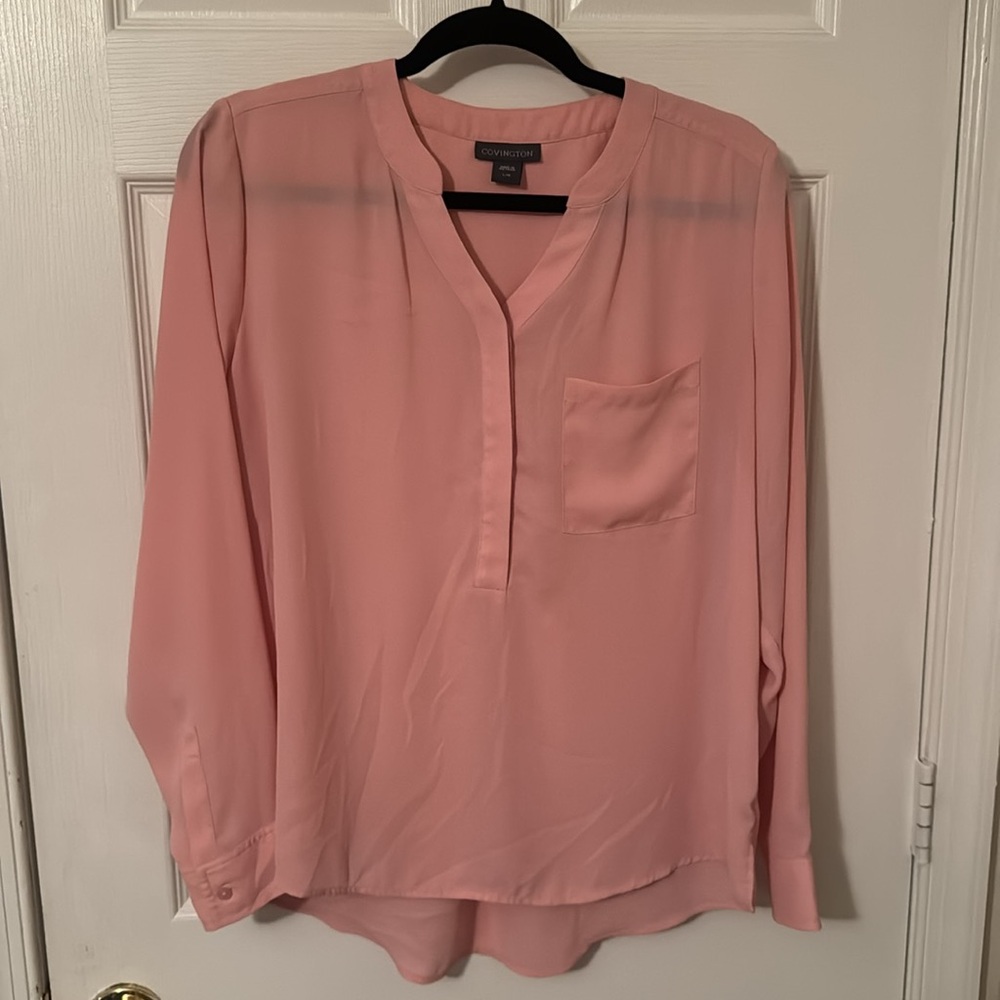 Covington Shirt Size L Color Color Blush